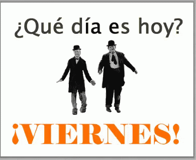 Qué Día Es Hoy? Viernes! GIF