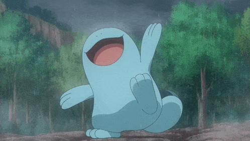 Quagsire Rain GIF