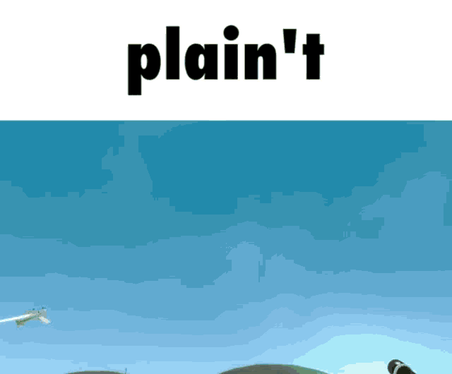 Quaint Plane GIF