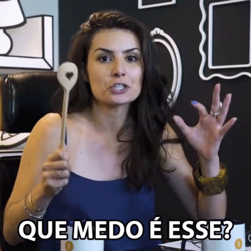 Que Medo E Esse What Fear Is This GIF