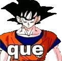 Que Sticker