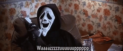 Que Onda Scary Tongue Out GIF