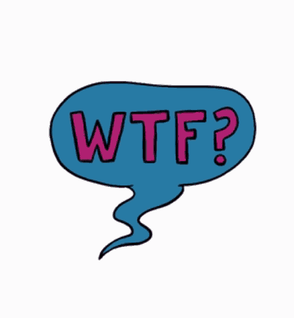 Question Mark Wtf GIF