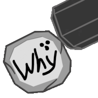Questioning Question Mark Sticker