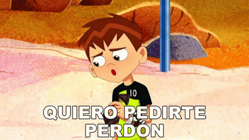Quiero Pedirte Perdon Ben GIF