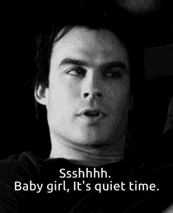 Quiet Time Novel Nymphs GIF