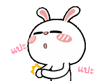 Rabbit Sticker Bunny Sticker Sticker