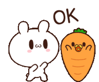 Rabbit Sticker Bunny Sticker Sticker