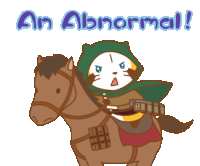 Raccoon Abnormal Sticker