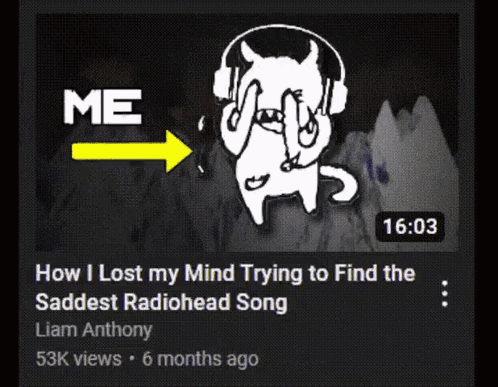 Radiohead Crying Minotaur GIF
