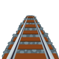 Railway Track Travel Sticker