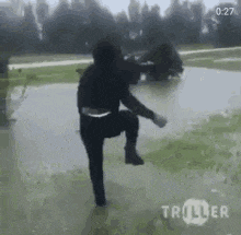 Rain Dance Thriller GIF