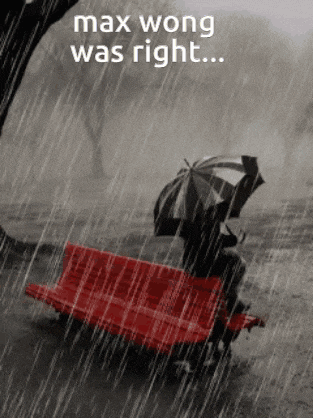 Rain Sad GIF