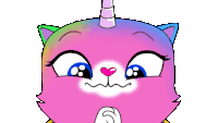 Rainbow Butterlfy Sticker