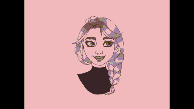 Rainbow Face GIF