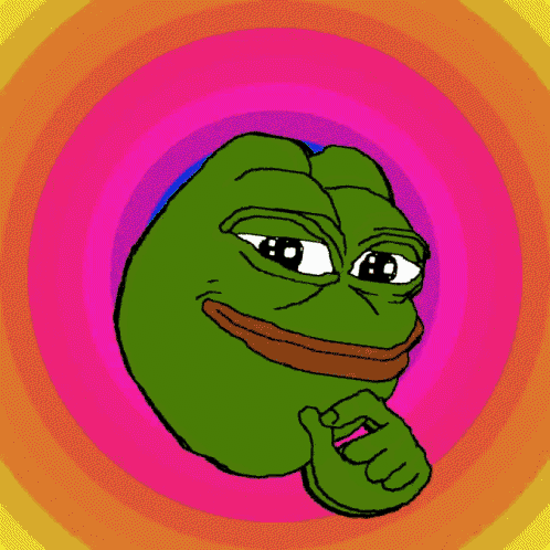 Rainbow Smug GIF