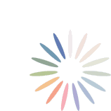 Rainbow Spinner Loading Sticker