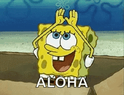 Rainbow Spongebob GIF
