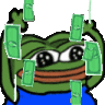 Rainig Money Rich Sticker