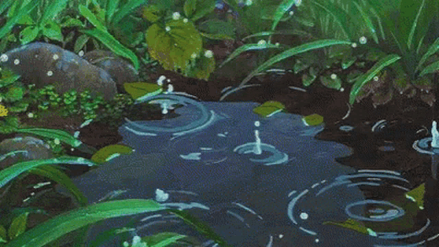 Raining Aesthetic GIF