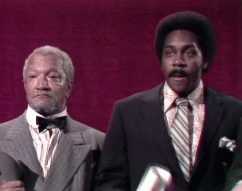 Raising Hands Redd Foxx GIF. This 498 x 393 animated GIF is part of our grady sanford and son collection. Created by sanfordandson. View the original…