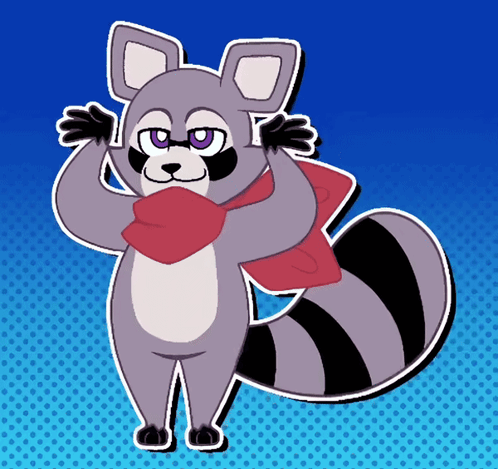 Rambley The Raccoon Indigo Park GIF