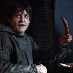 Ramsay Bolton Game Of Thrones GIF. This 300 x 300 animated GIF is part of our ramsay sausage collection. Related themes include funny, lol, silly. View the…