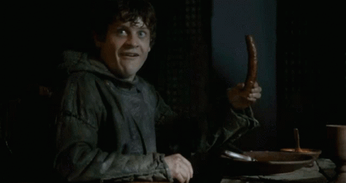 Ramsey Bolton Game Of Thrones GIF. This 498 x 263 animated GIF is part of our ramsay sausage collection. Created by DakotaXIV. View the original animation…
