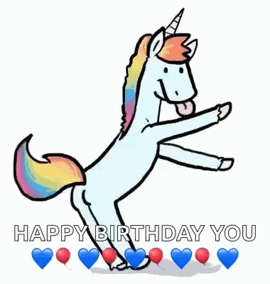 Random Unicorn Dance GIF