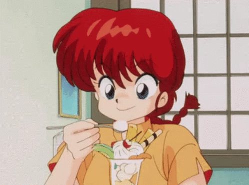 Ranma Eat GIF