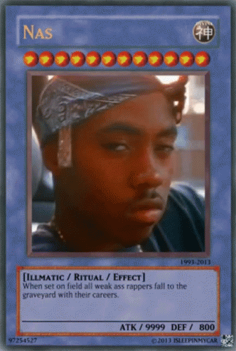 Rappers Nas GIF. This 336 x 498 animated GIF is part of our nas collection. View the original animation, share it, or browse related GIFs.