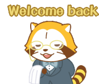 Rascal Welcome Back Sticker