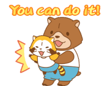 Rascal You Can Do It Sticker