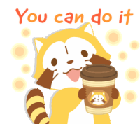Rascal You Can Do It Sticker