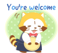 Rascal Youre Welcome Sticker