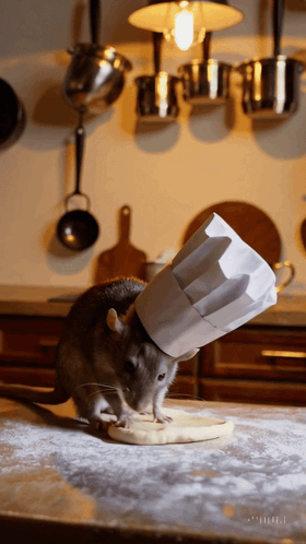 Rat Cook GIF. This 280 x 498 animated GIF is part of our pizza rat collection. Related themes include pizza, rat. Created by aladdin092. View the original…