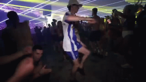 Rave Shuffle GIF. This 498 x 280 animated GIF is part of our party hard dance collection. Created by bitcco. View the original animation, share it, or…