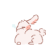 Raven Made This Funny Bunny Sticker