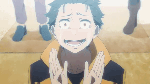 Re Zero Natsuki Subaru GIF