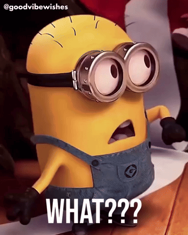 Reaction Animation GIF. This 384 x 480 animated GIF is part of our minion collection. Related themes include comedy, confused, disbelief. Created by…