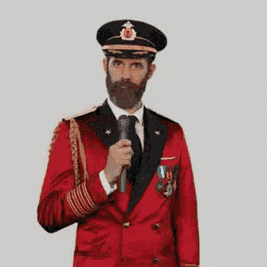 Reaction Captain Obvious GIF