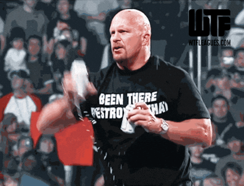 Reaction Celebration GIF. This 480 x 366 animated GIF is part of our stone cold steve austin beer collection. Related themes include beer, celebration…