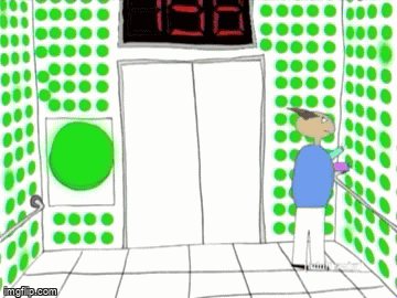 Reaction Gif Banging Head On Wall GIF