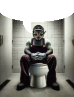 Reaction Wario Sticker