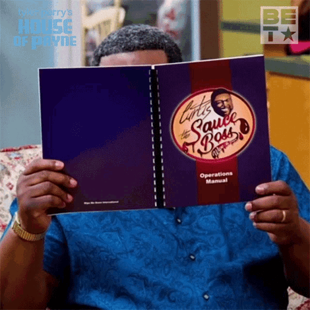 Reading Book Curtis Payne GIF