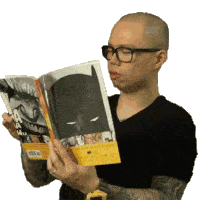 Reading Chris Cantada Sticker