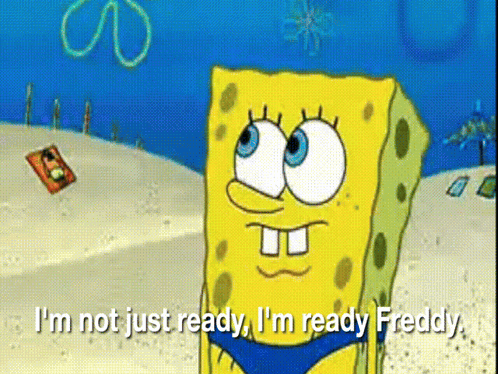 Ready Freddy Spongebob Ready Freddy GIF