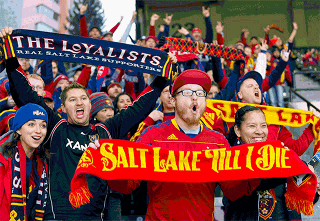 Real Salt Lake Fans GIF