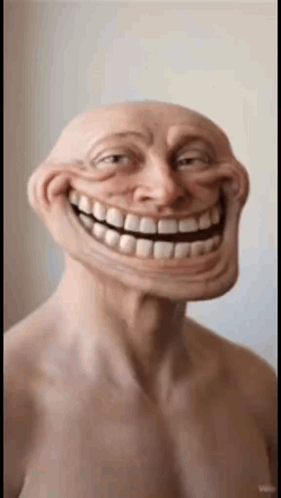 Realistic Troll Face Lolyou1337 GIF