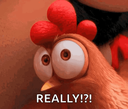 Really What GIF. This 498 x 424 animated GIF is part of our really collection. Related themes include chicken, what. Created by DawnStanford. View the…